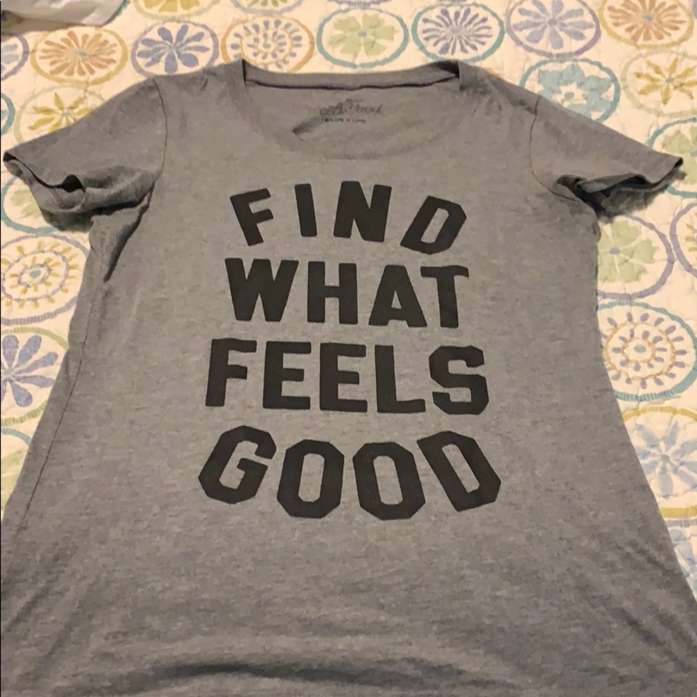 Find What Feels Good/ Yoga with Adrienne Tee